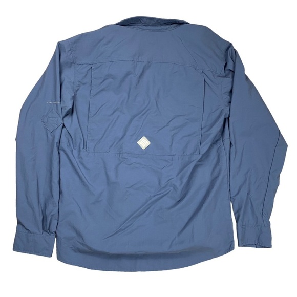 Men’s Columbia Vented Fishing Long Sleeve Shirt - Picture 2 of 4